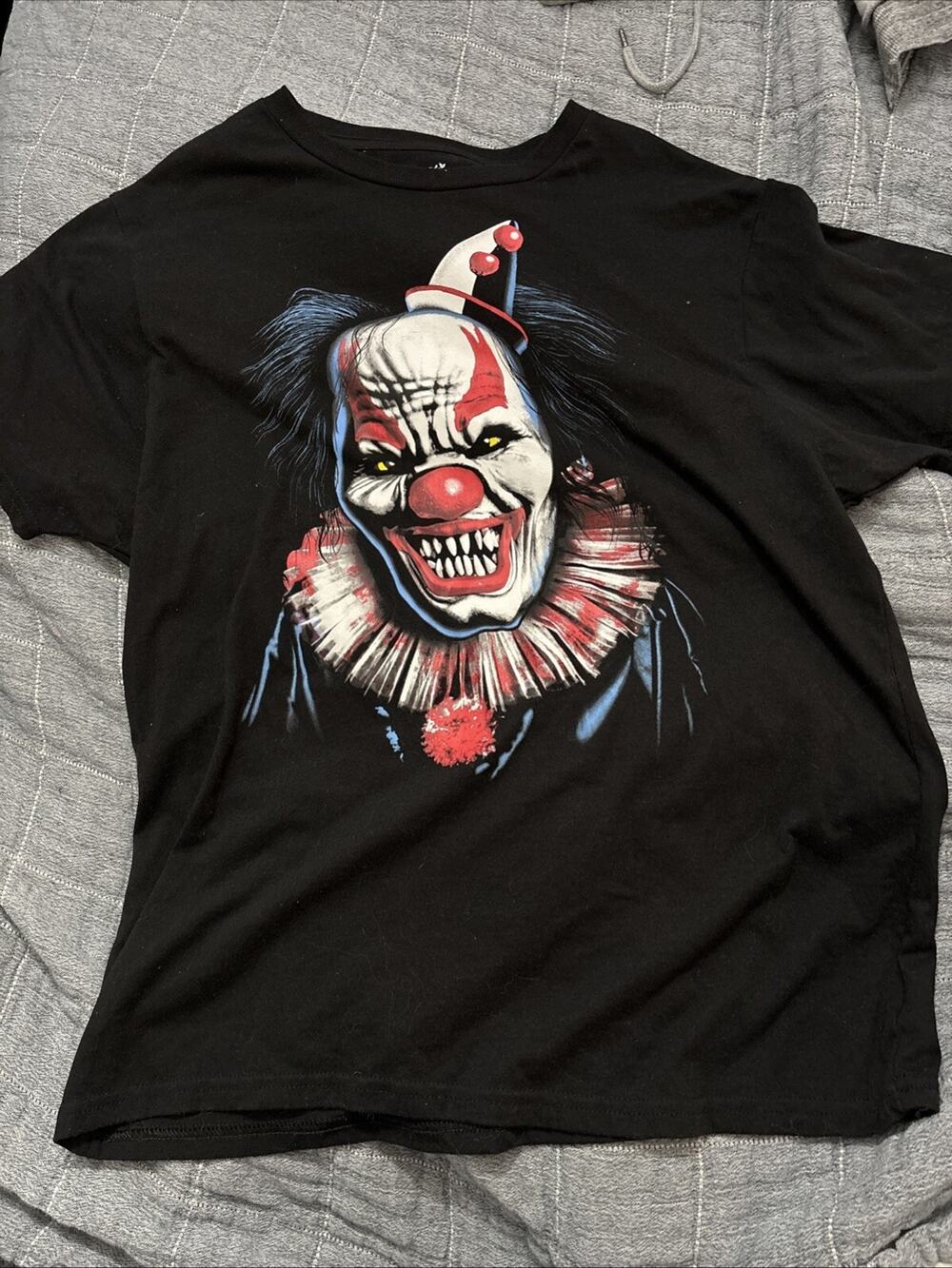 Scary Clown T-shirt XL Halloween vibes